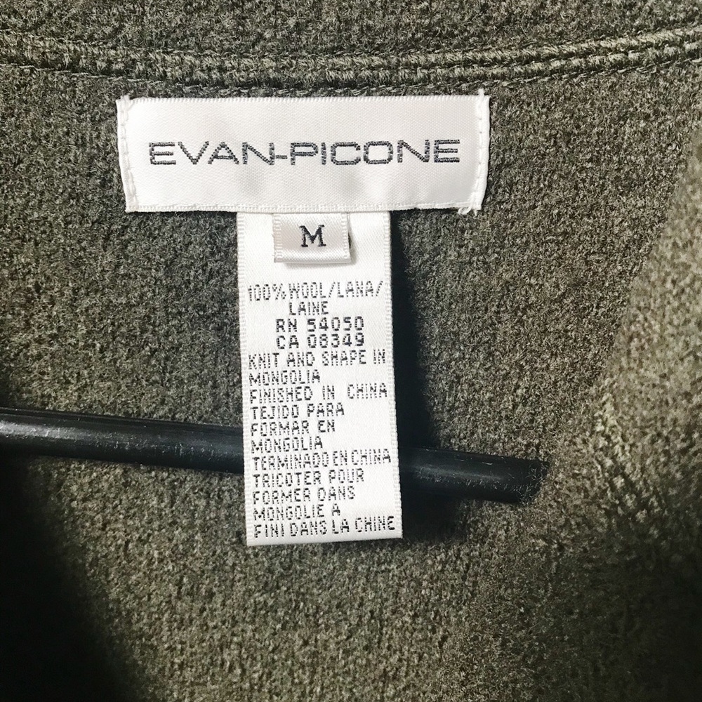 Evan-Picone Vintage 100% Wool Blazer/Jacket size M - Picture 6 of 11